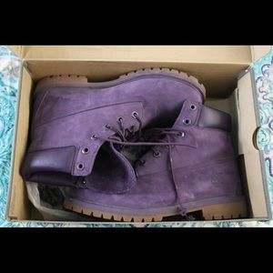 Timberland Boots (Purple)